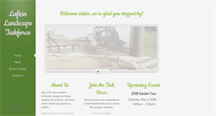 Desktop Screenshot of lufkinlandscapetaskforce.com