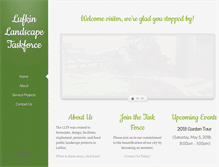 Tablet Screenshot of lufkinlandscapetaskforce.com